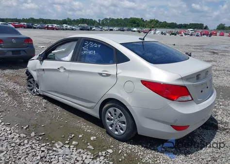 2017 Hyundai Accent Se z USA, uszkodzony, nr VIN KMHCT4AE9HU263190